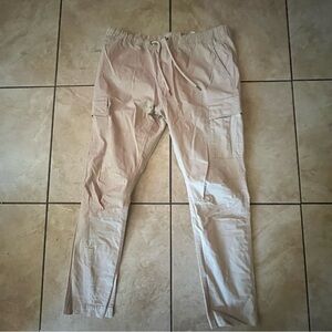H&M Beige Cargo Pants Slim Fit Size XL Excellent Condition